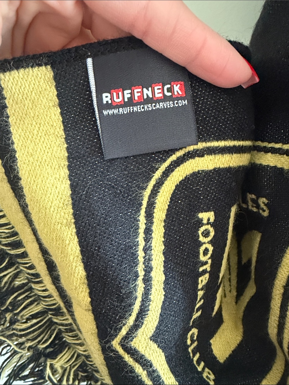 LAFC Fan Scarf - Picture 5 of 5